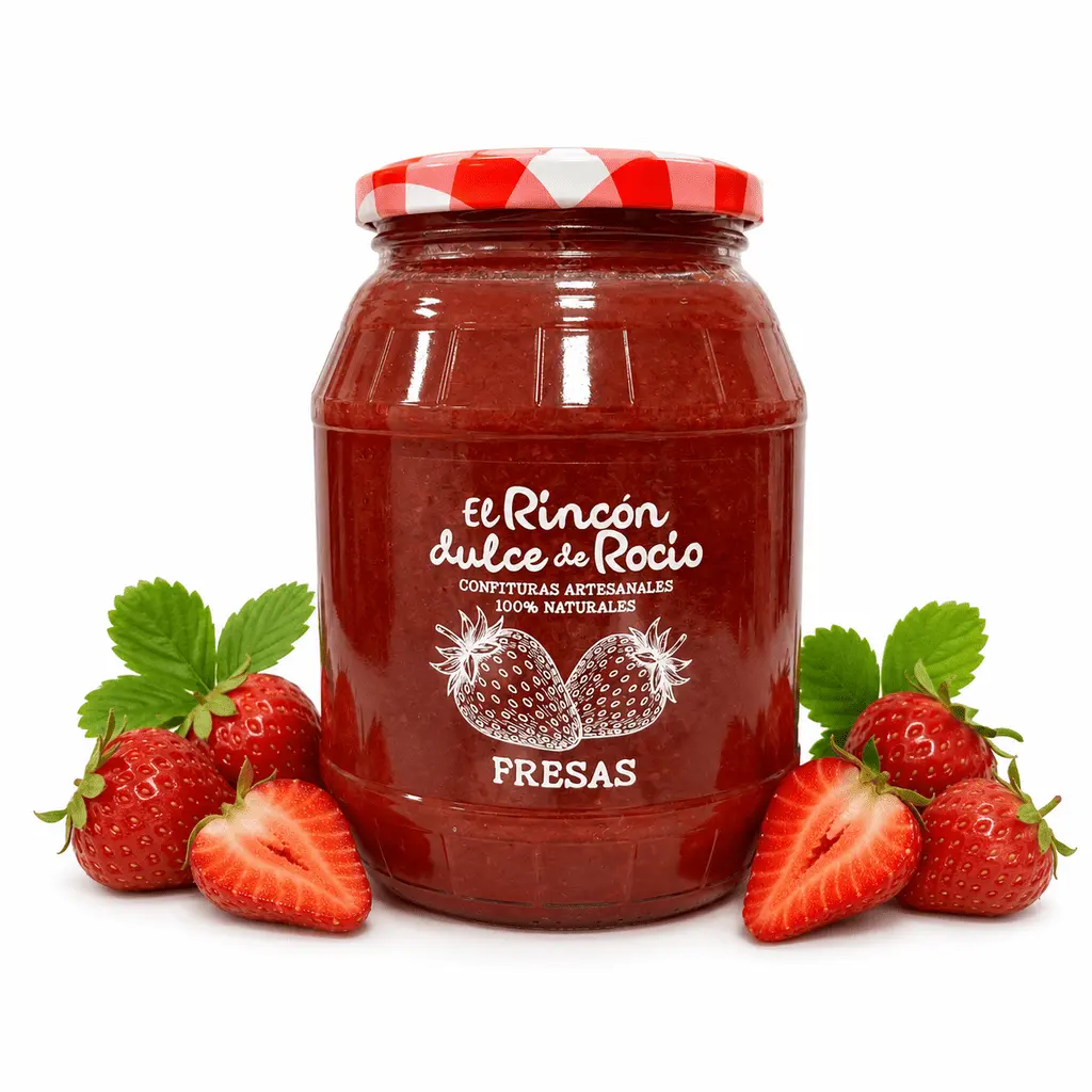 mermelada de fresas para hostelería 1kg