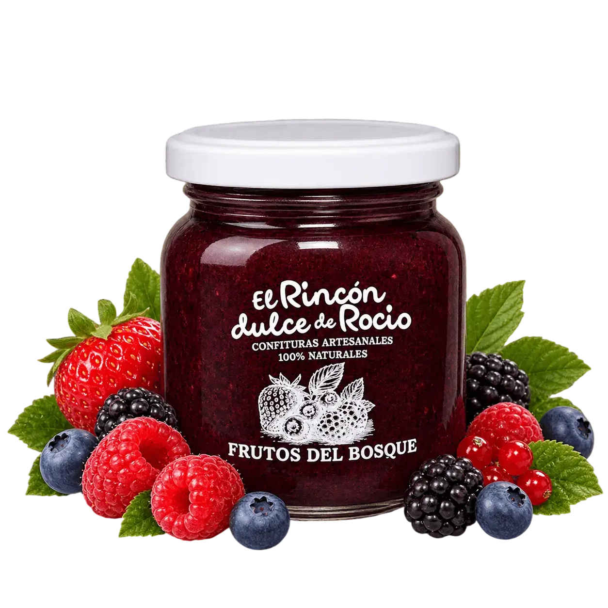 Mermelada artesanal de frutos del bosque
